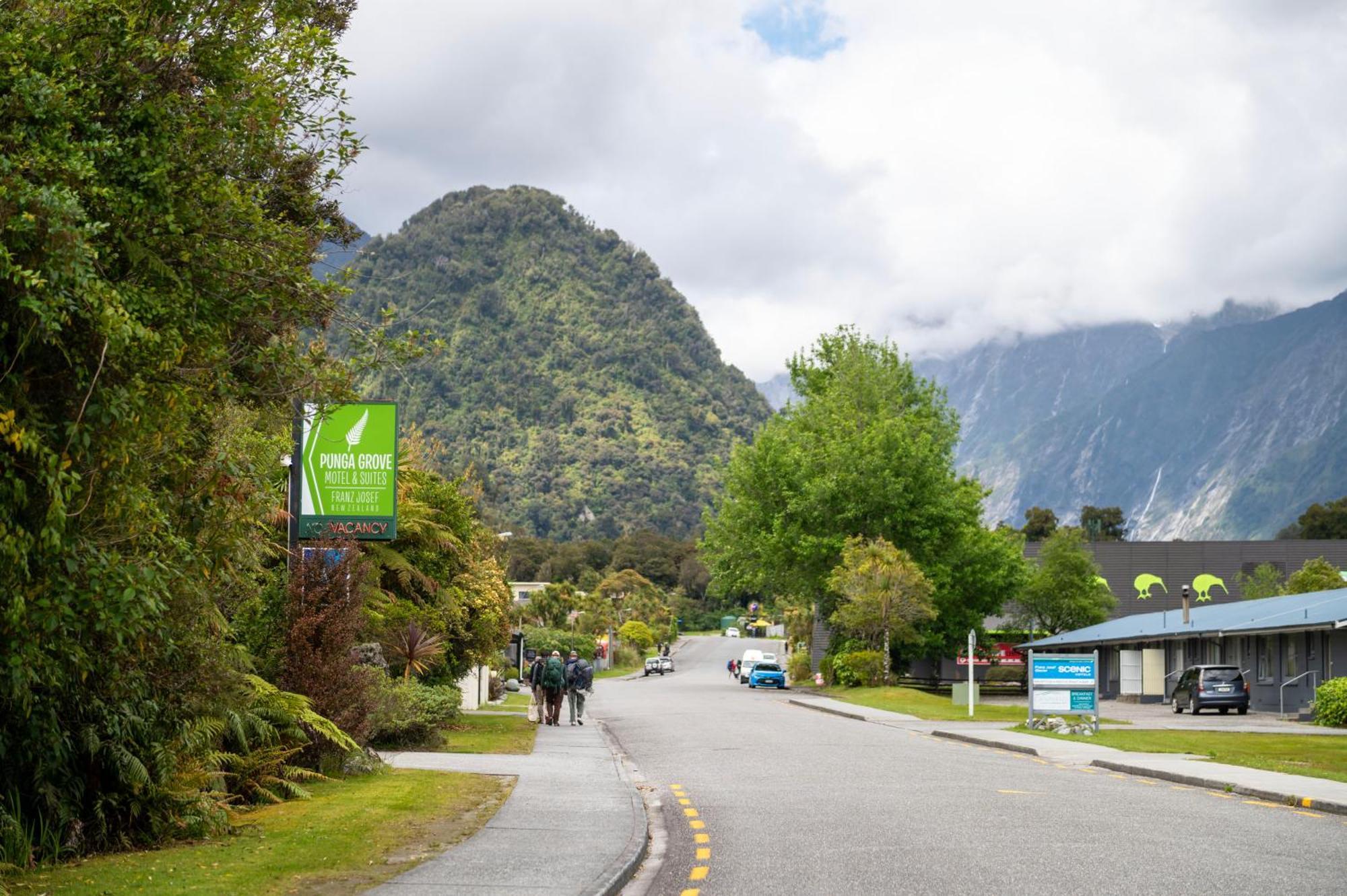 Motel Punga Grove Franz Josef Esterno foto