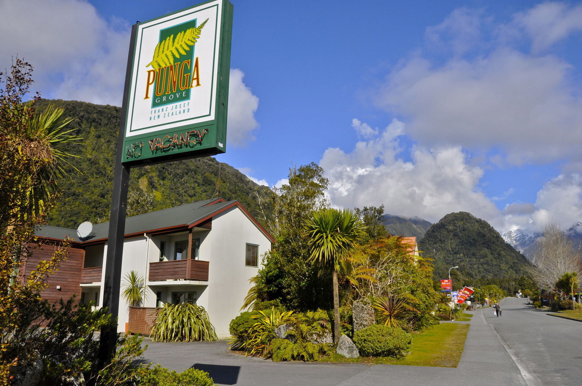 Motel Punga Grove Franz Josef Esterno foto