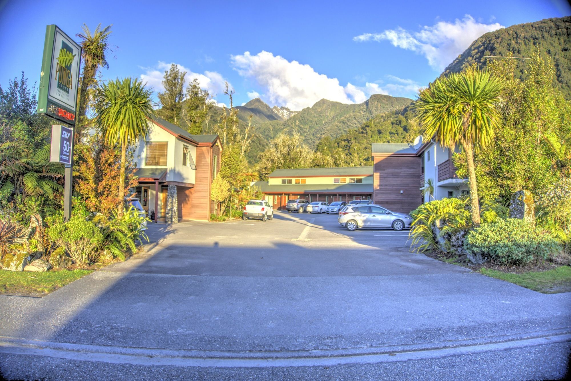 Motel Punga Grove Franz Josef Esterno foto